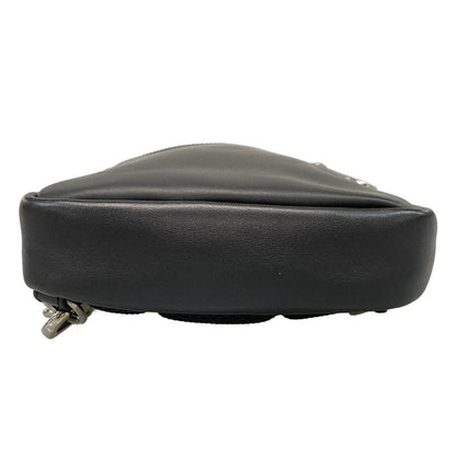 Fendi One Shoulder Bag - 7vz033 Black Brown And Red Leather