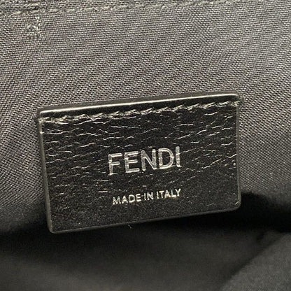 Fendi One Shoulder Bag - 7vz033 Black Brown And Red Leather