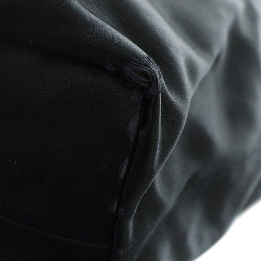 Prada Tote Handbag Triangle Logo Plate Nylon Black - GY11 MQ