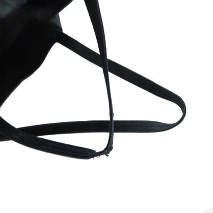 Prada Tote Handbag Triangle Logo Plate Nylon Black - GY11 MQ