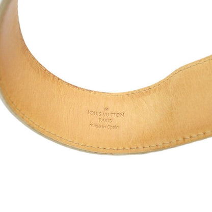 Louis Vuitton M9835 Belt Damier Azure Logo Leather 85 34 White - GY01 MQ - OH