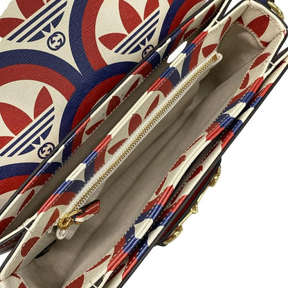 Gucci Shoulder Bag GG Plus GG Supremehorsebit 1955 602204 Ivory X Red X Navy