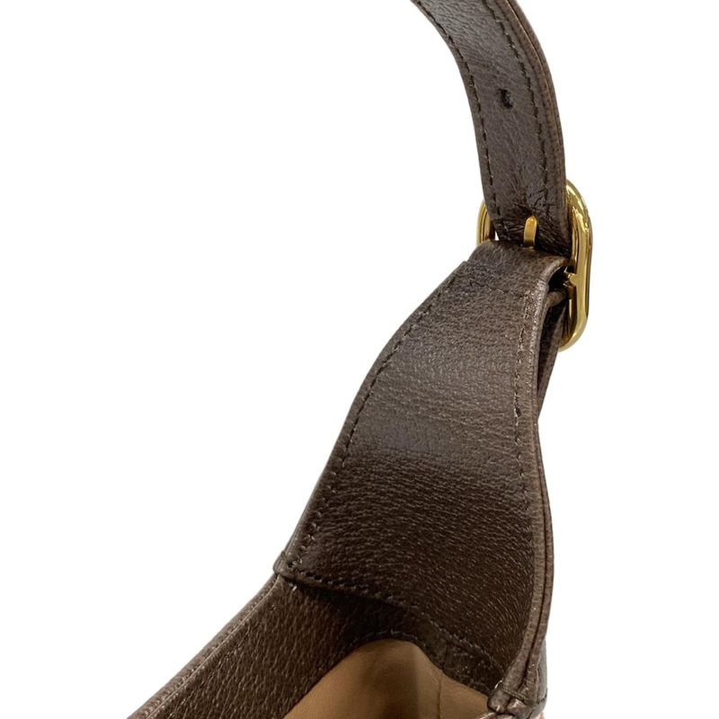 Gucci Shoulder Bag Jackie 1961 Small Hobo Bag 636706 Ivory X Dark Brown X Multi