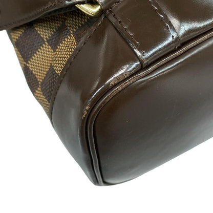 Louis Vuitton Backpack Sac Damier Soho N51132 Ebène