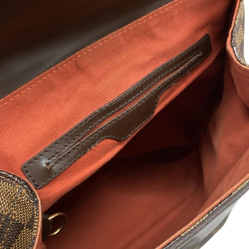 Louis Vuitton Backpack Sac Damier Soho N51132 Ebène