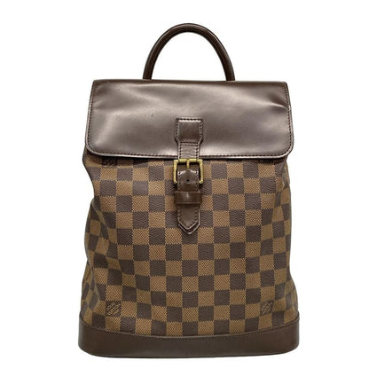 Louis Vuitton Backpack Sac Damier Soho N51132 Ebène