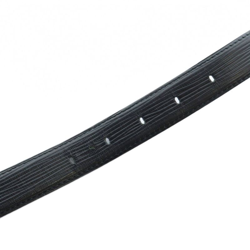 Louis Vuitton Belt Epi Santure Leather Logo 85 34 Black - GY01 MQ - OH