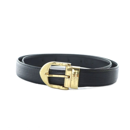 Louis Vuitton Belt Epi Santure Leather Logo 85 34 Black - GY01 MQ - OH