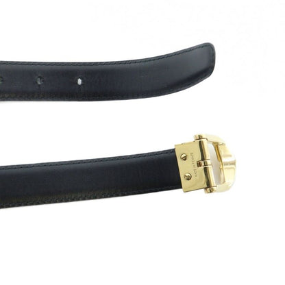 Louis Vuitton Belt Epi Santure Leather Logo 85 34 Black - GY01 MQ - OH