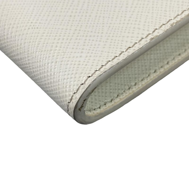 Prada Shoulder Bag - White Phone Pochette Chain Shoulder Strap Detachable