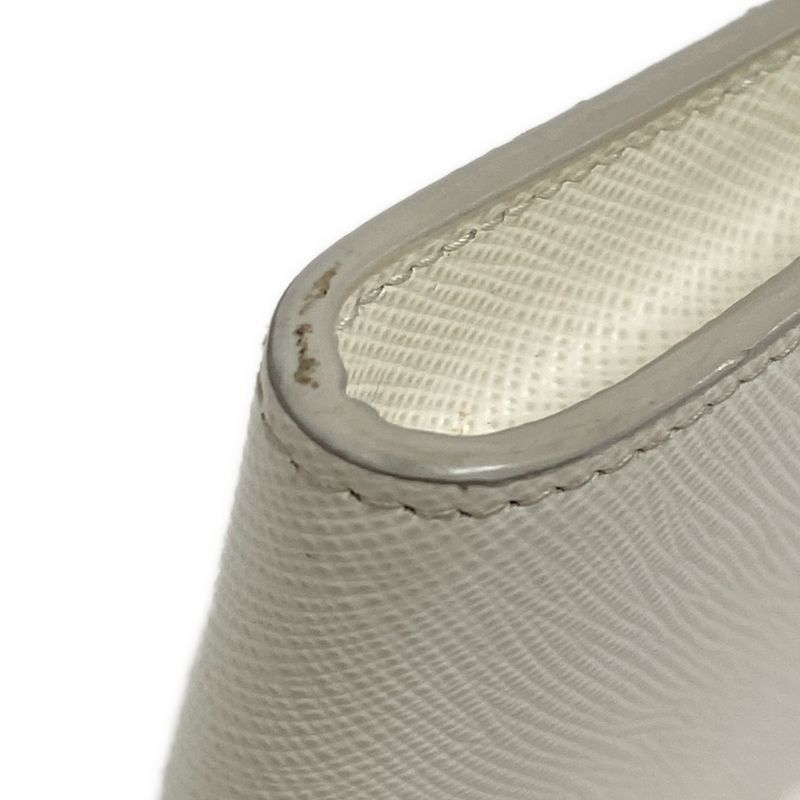 Prada Shoulder Bag - White Phone Pochette Chain Shoulder Strap Detachable