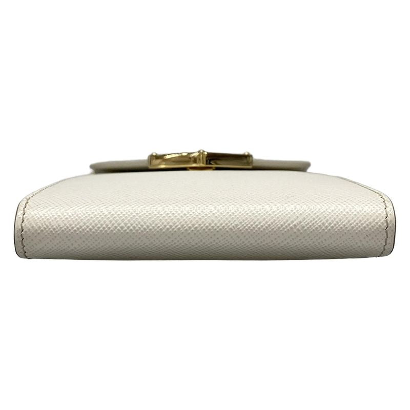 Prada Shoulder Bag - White Phone Pochette Chain Shoulder Strap Detachable