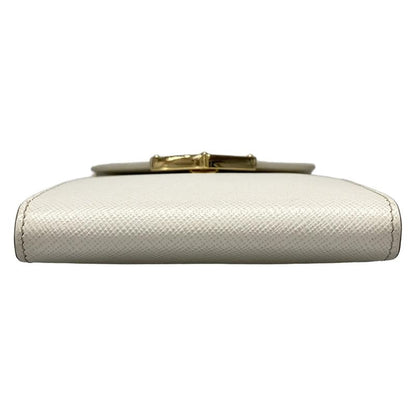 Prada Shoulder Bag - White Phone Pochette Chain Shoulder Strap Detachable