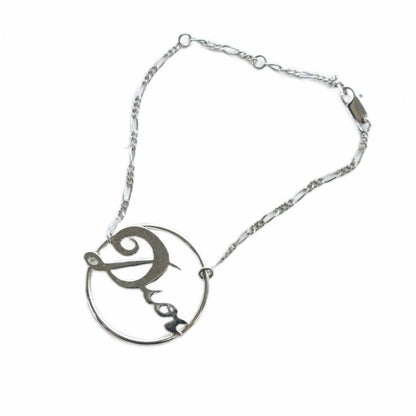 Christian DIOR Bracelet Accessories Logo Charm Silver Color - GY18 MQ - OH