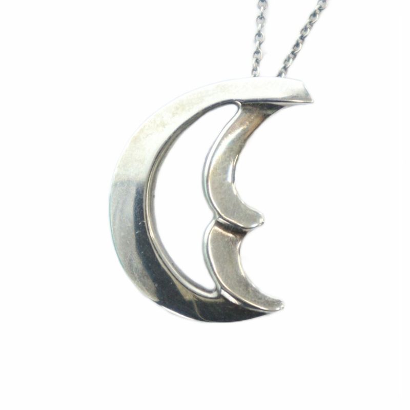 Tiffany & Co Tiffany & CO Cles St Moon Necklace Accessory Pendant Silver925