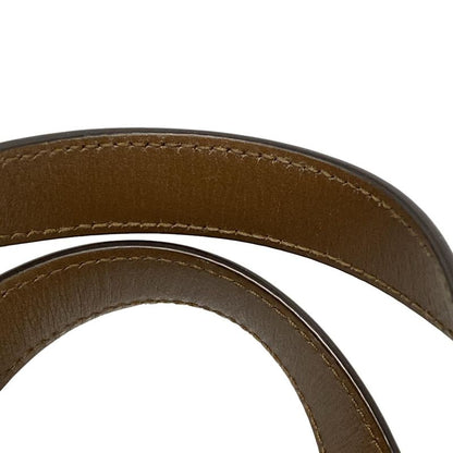 Gucci Handbag Horsebit 1955 645453 Beige X Dark Brown X Brown Leather