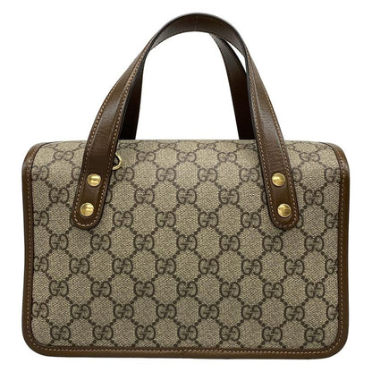 Gucci Handbag Horsebit 1955 645453 Beige X Dark Brown X Brown Leather