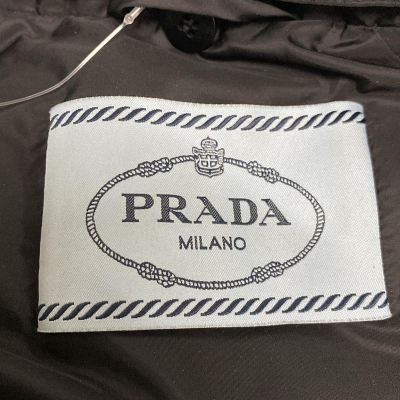 Prada Down Jacket Size 42 M Women - 29y510 Black Long Sleeves Winter 2020