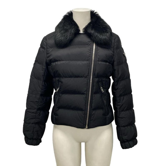 Prada Down Jacket Size 42 M Women - 29y510 Black Long Sleeves Winter 2020