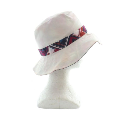 Hermes Bucket Hat Logo Total Pink White - GY19 MQ - OH