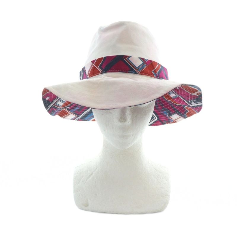 Hermes Bucket Hat Logo Total Pink White - GY19 MQ - OH