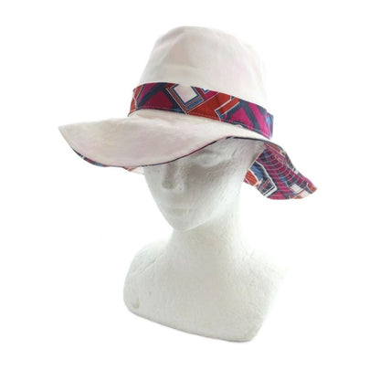 Hermes Bucket Hat Logo Total Pink White - GY19 MQ - OH