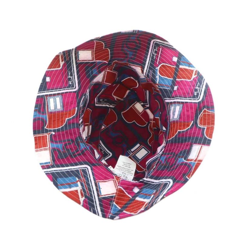 Hermes Bucket Hat Logo Total Pink White - GY19 MQ - OH