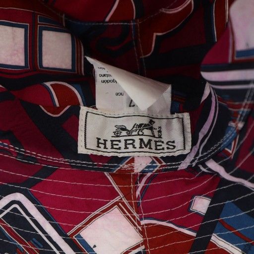 Hermes Bucket Hat Logo Total Pink White - GY19 MQ - OH