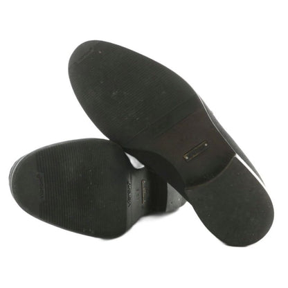 Gucci Loafer GG Canvas Leather Horsebit Total 40 25cm (9.84in) Black 102706 XZ