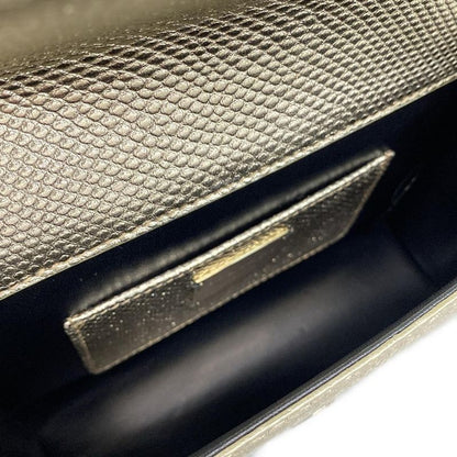 Bvlgari Shoulder Bag Serpenti Forever Gold Chain Shoulder Leather