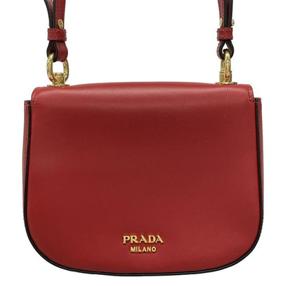 Prada Handbag - 1bd239 Red Turnlock