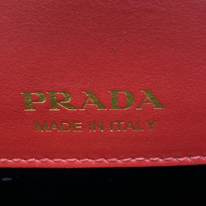 Prada Handbag - 1bd239 Red Turnlock