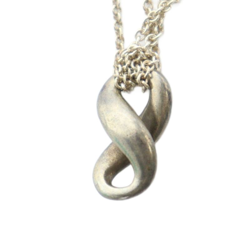 Tiffany & Co Tiffany & CO Infinity Double Chain Necklace Accessory Pendant