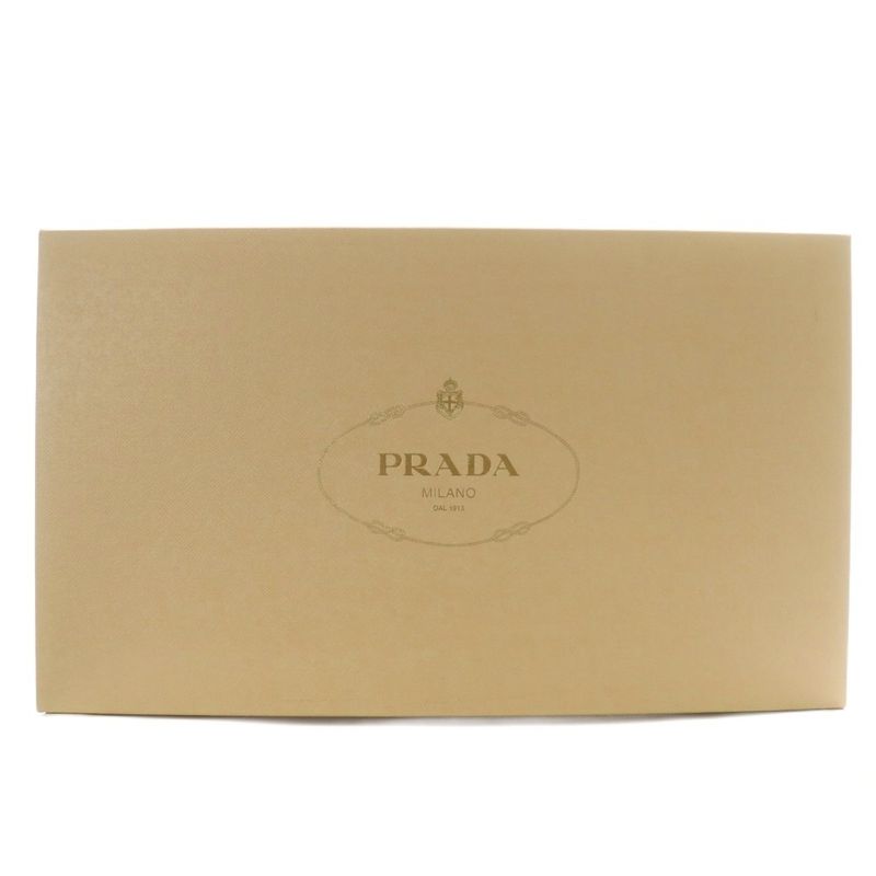 Prada Long Boots Suede Pointed Toe High Heel Side Zip 35 22cm (8.66in) Black XZ