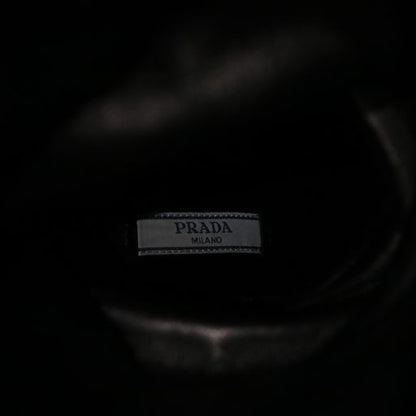 Prada Long Boots Suede Pointed Toe High Heel Side Zip 35 22cm (8.66in) Black XZ