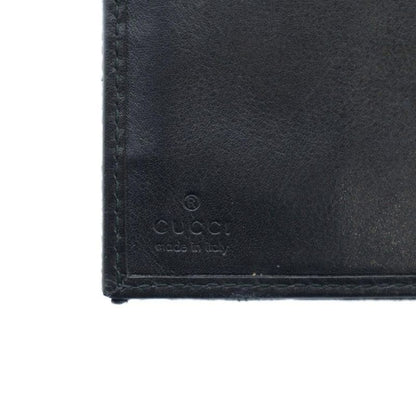 Gucci Long Wallet Logo GG Canvas Leather Black - GY11 MQ - OH