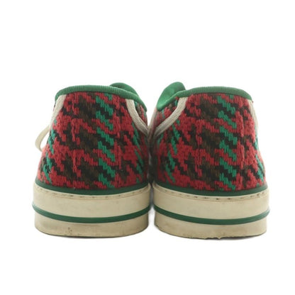 Gucci Tennis 1977 Sneakers Canvas Low Cut Staggered Plover Sherry Line Total GG