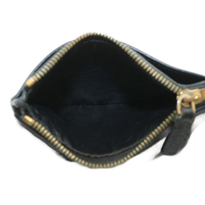 Balenciaga 694166 Wallet Fold Leather Logo Black XZ - OH - GY11