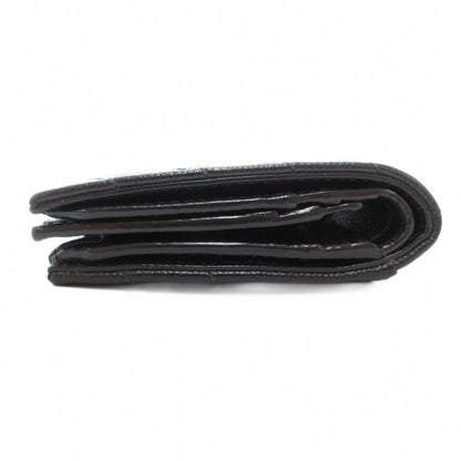 Yves Saint Laurent YVES Saint Laurent Cassandra Fold Wallet Logo V Stitching