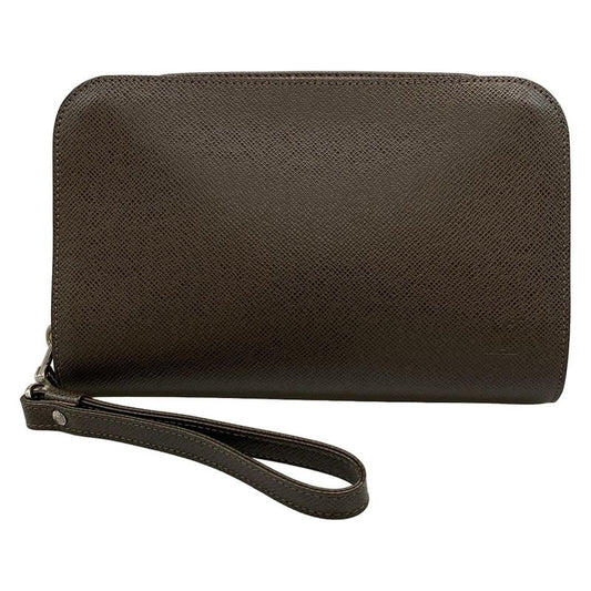 Louis Vuitton Taiga Baikal Second Bag M30188 Grizzly Leather