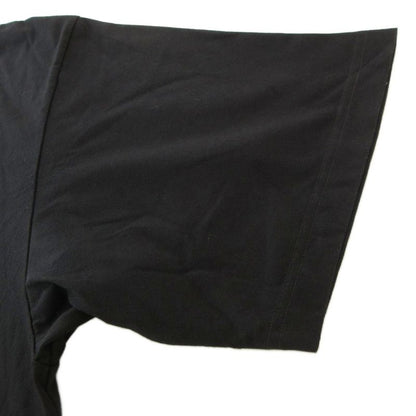 Balenciaga Couture T-shirt Cut And Sewn Short Sleeves Logo Embroidery XXS Black