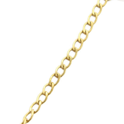 Christian DIOR CD Logo Necklace Accessories Pendant GP Gold Color Gold - GY18