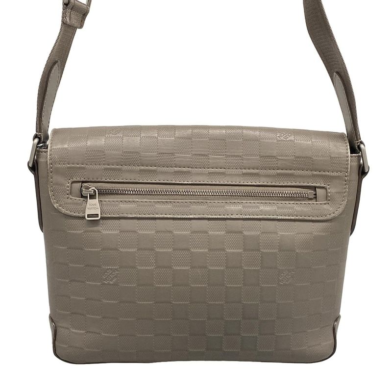 Louis Vuitton Shoulder Bag Damier Infini District PM N41485 Grani