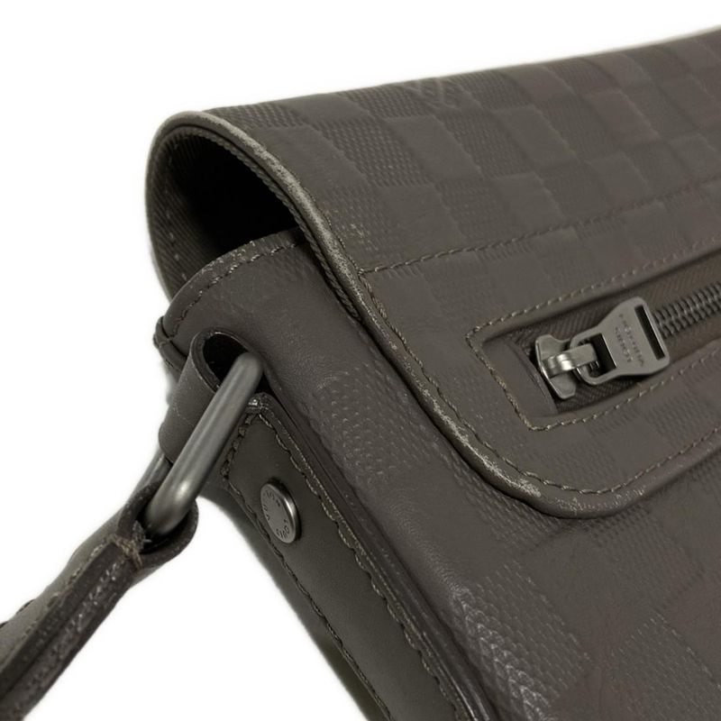 Louis Vuitton Shoulder Bag Damier Infini District PM N41485 Grani