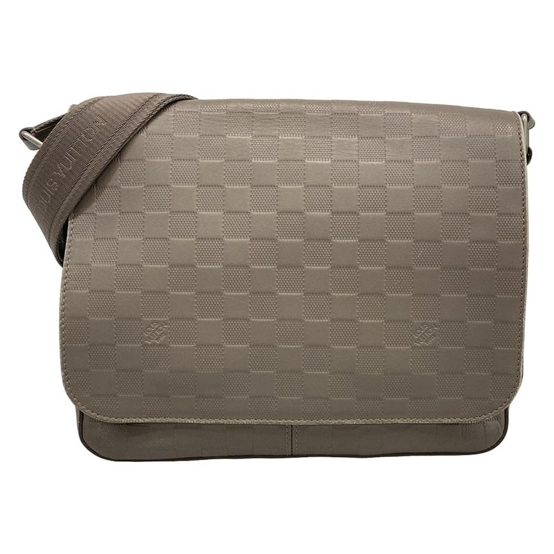 Louis Vuitton Shoulder Bag Damier Infini District PM N41485 Grani