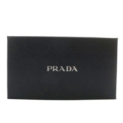 Prada Long Wallet Fold Saffiano Leather Logo Gold Hardware Black Xz-oh-gy18