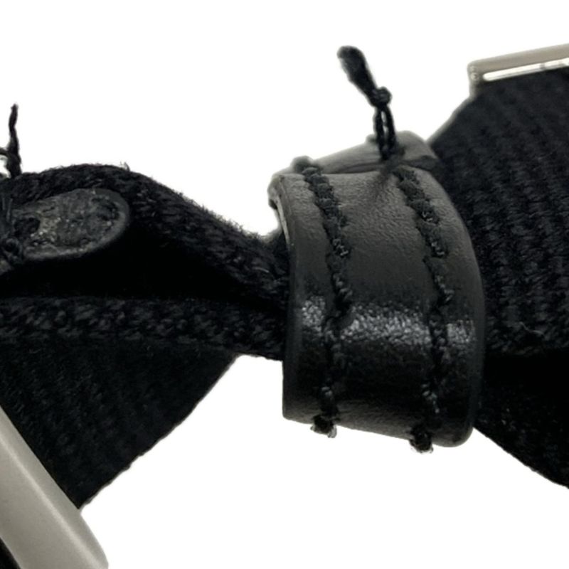 Gucci Waist Pouch GG Embossed Belt Bag 645093 Black Leather