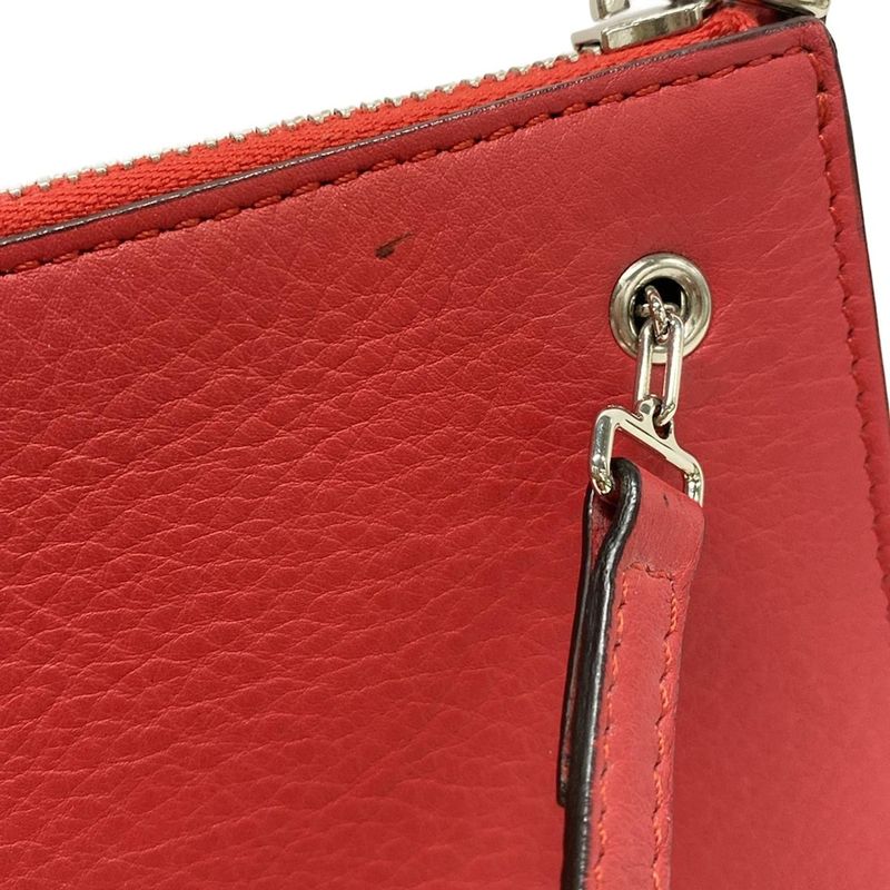 Fendi Shoulder Bag Toujours 8m0369 Red X Light Blue X Purple Bag Bugs Monster