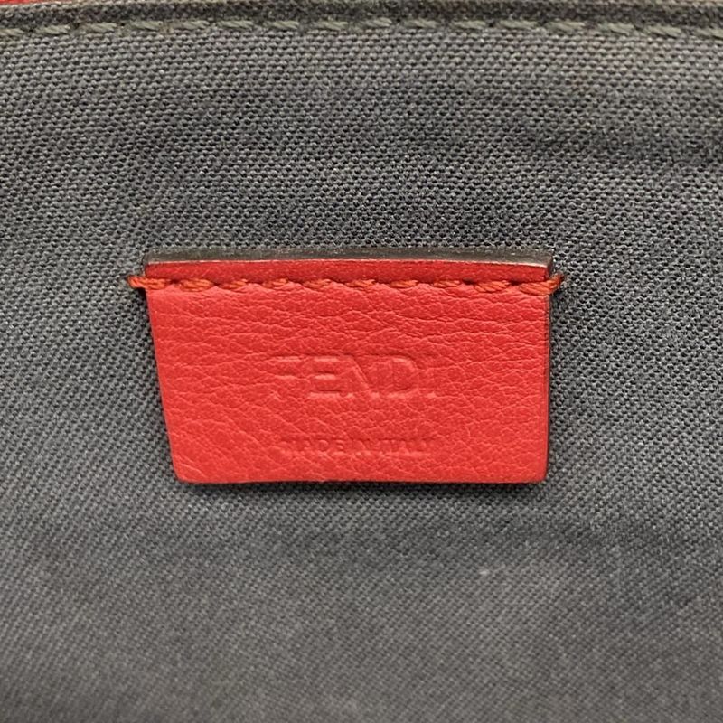 Fendi Shoulder Bag Toujours 8m0369 Red X Light Blue X Purple Bag Bugs Monster