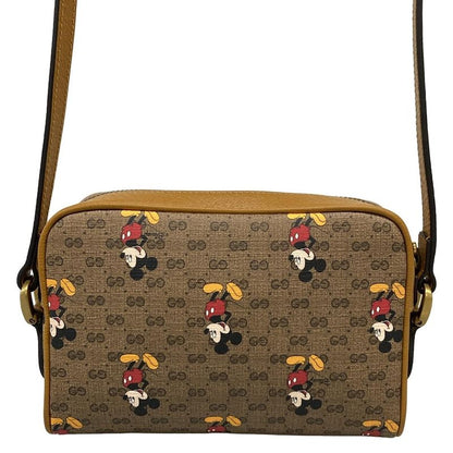 Gucci Shoulder Bag Ebony Mini GG Supreme Shoulder Bag 602536 Brown X Dark Brown